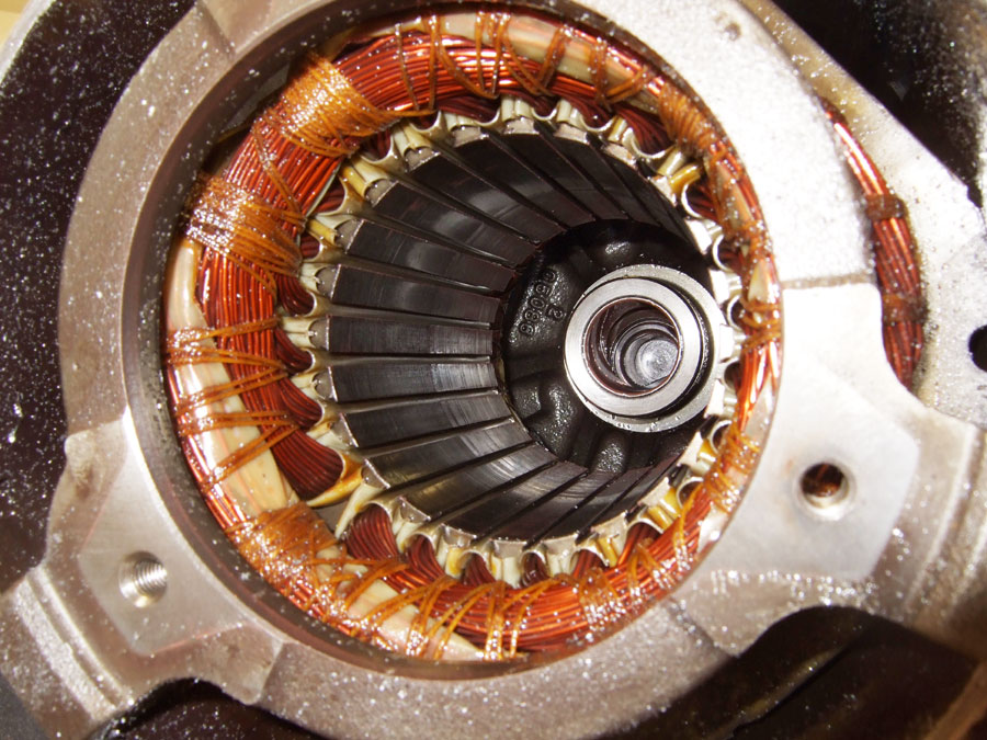 Motor rewinding & re-condition