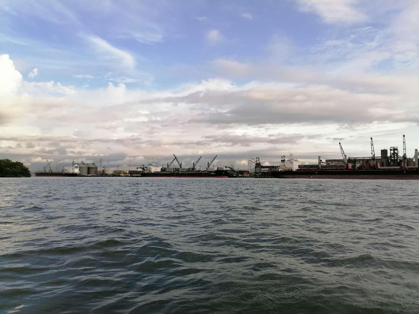 Pre inspection of Panama Canal passage